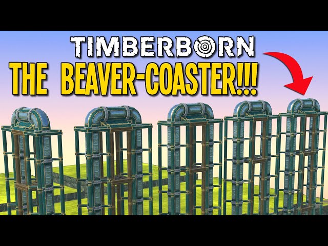 Timberborn Just Got a HUGE Update with FASTEST Transportation Tubes!