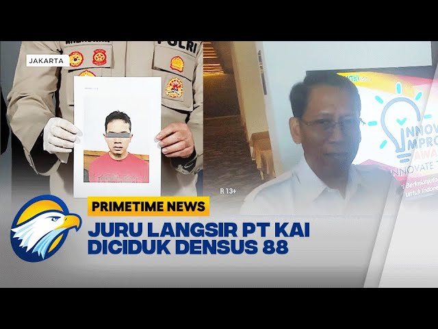 Juru Langsir PT KAI Diciduk Densus 88