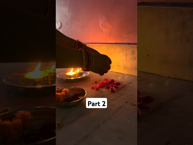 Navmi Poojan – Part 2      #minivlog #youtubeshorts #hype  #lifestyle