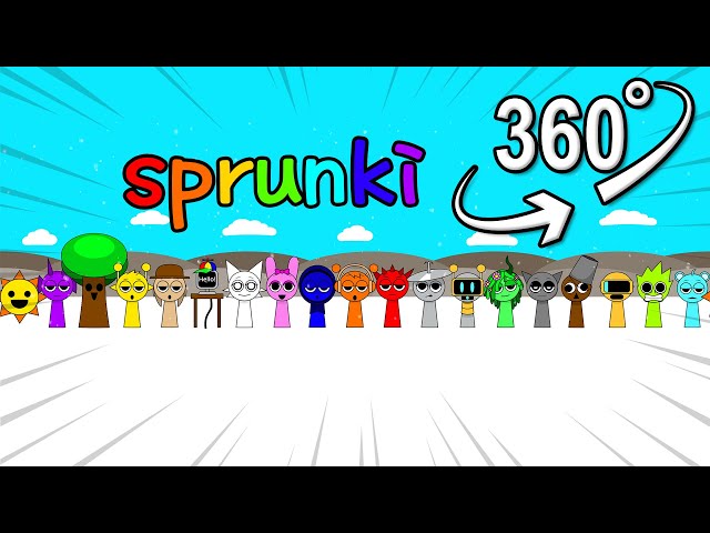 Happy winter, Sprunki( +Jingle bell ) | VR 360°