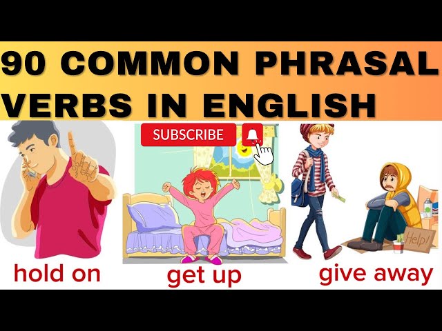 90 Common Phrasal verbs in English || English Listening and Speaking || English Learning