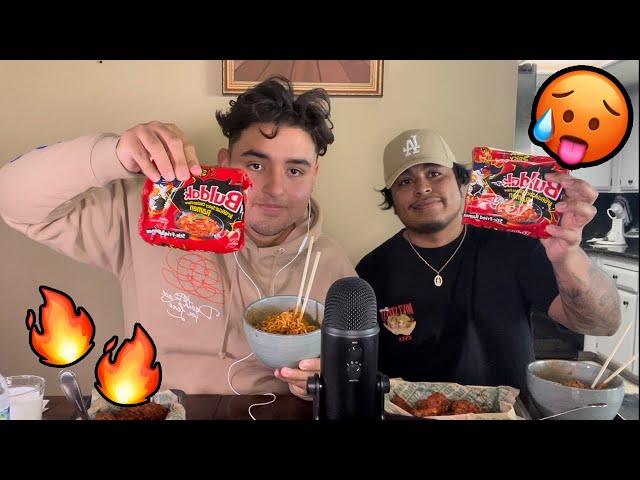 ASMR Never Have I Ever + Spicy Food Mukbang (Soft Spoken) 🌶️🥵