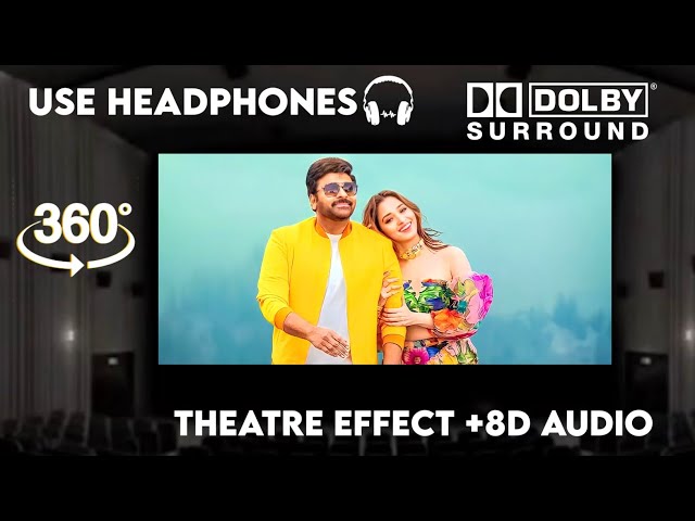 Milky Beauty |Theatre Experience Dolby  Surround  sound  |Bholaa Shankar| Chiranjeevi |Tamannaah