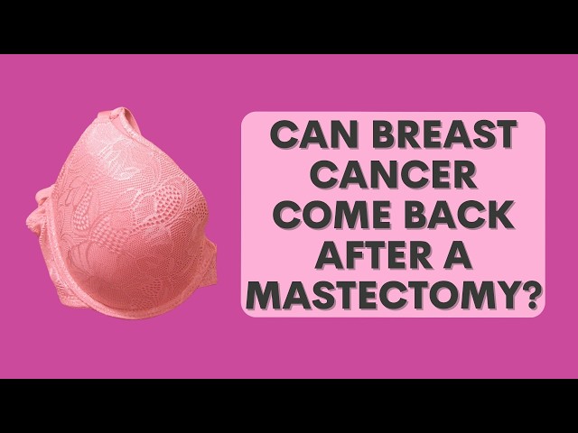 Can I still get a recurrence after a mastectomy? With Dr Tasha