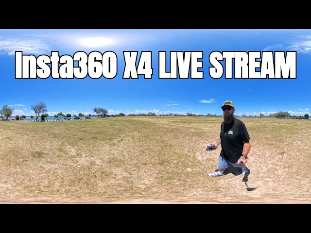 Insta360 X4 live stream at the Gold Coast