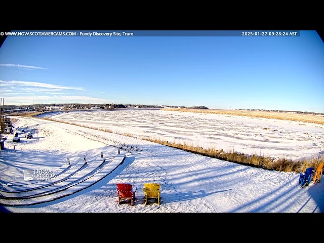 Tidal Bore LIVE at Fundy Discovery Site in Truro, Nova Scotia