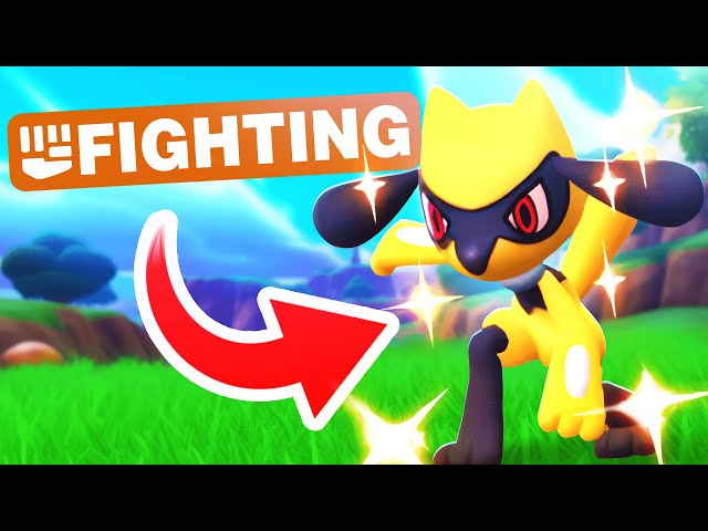 100% Shiny FIGHTING Pokemon Locations in Scarlet & Violet