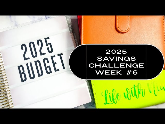 Save With Me | Savings Challenge Update | 100 Envelope Challenge | Zero Out Challenge | Week #6