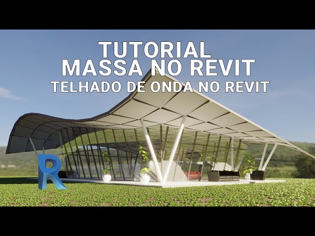 COMO MODELAR UM TELHADO EM ONDAS NO REVIT (WAVE E MASSING FOR REVIT)