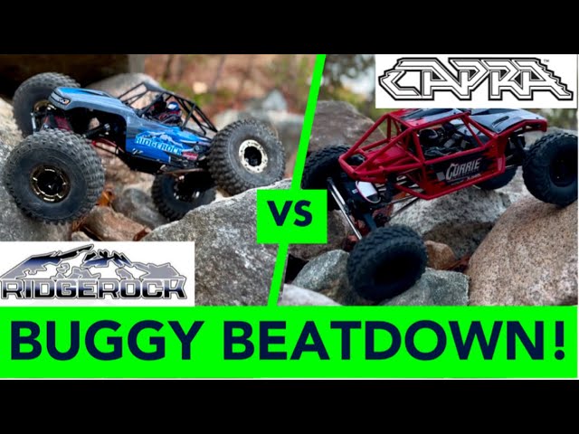 Battle Of The Buggies: Axial Capra 4WS Vs Danchee Ridgerock!