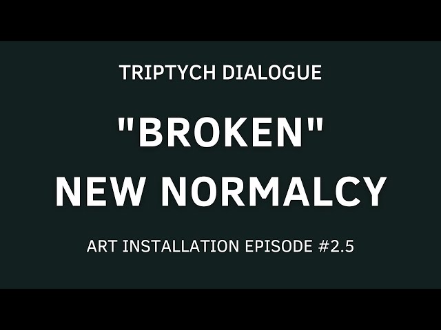 Art Installation Petroglyph National Monument, "Broken" New Normalcy. Episode #2.5