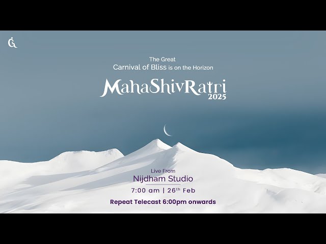 Mahashivratri 2025 | 26th Feb, 6:00 PM | Nijdham Studio, Mahudi | Repeat Telecast