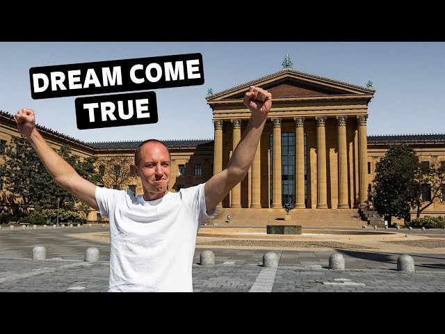 We ran the ROCKY STEPS - Philly Vlog