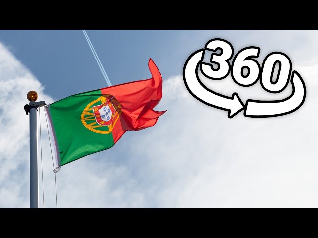 Portugal - Bandeira 60 x 90 cm | Vídeo VR 360