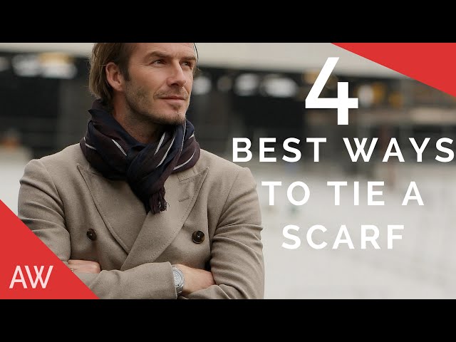 How To Tie Scarves For Men - Men's Style Quick Tips