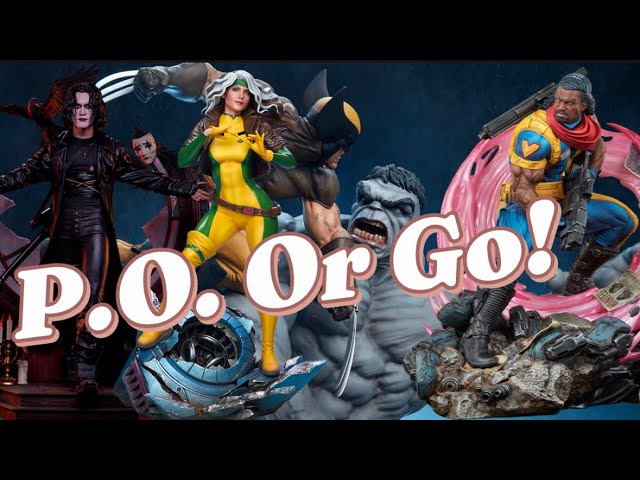 Statue Reviews for Sideshow Rogue, Bishop, Hulk & Wolverine and PCS Crow