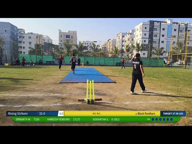 Rising Strikers vs Black Panthers Live Cricket Match | FINTRAC PREMIER LEAGUE (FPL) Live - Sporthood