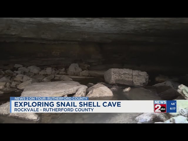 Exploring Snail Shell Cave in Rockvale, TN