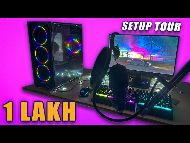 MIDDLE CLASS INDIAN GAMER PC Setup! (Setup Tour)