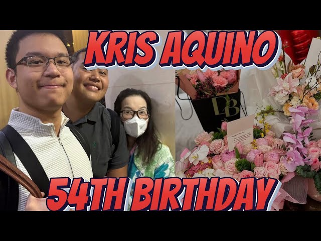 Kris Aquino nagcelebrate ng 54th Birthday may Health update!