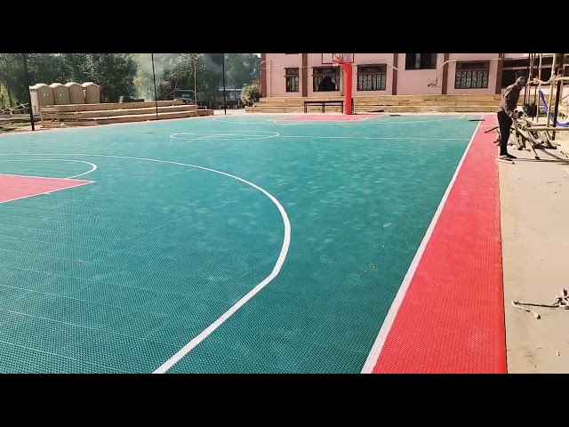 Meghalaya game bring A New Basketball 🏀 play ground at Tjsc.Jowai