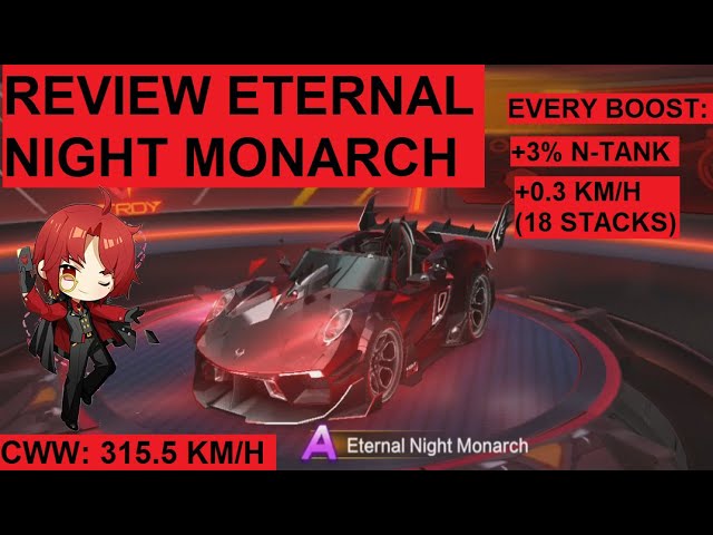 N-Tank Per Boost & CWW 315.5? Review Eternal Night Monarch 【Garena Speed Drifters】