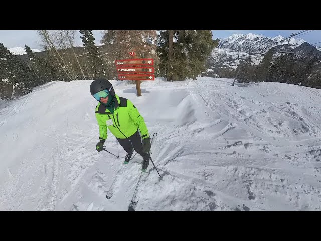 Purgatory Ski Resort 360 cam 5.3k video 777 Trees Black run