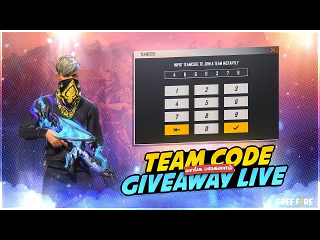 FREE FIRE LIVE TAMIL || UNLIMITED ROOM MACTH GIVEAWAY 🎁✨ ||#மாட்டுravi #fflive #giveaway