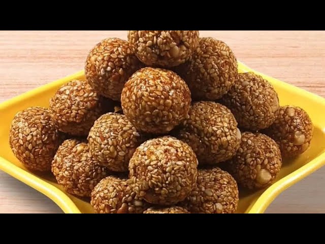 Till ke laddu 😋| तिल गुड़ के लड्डू  | Easy til gud ladoo | Makar sankranti special | recipebysimran