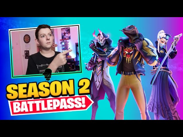 CHAPTER 4 SEASON 2 BATTLE PASS REACTION | #fortnite