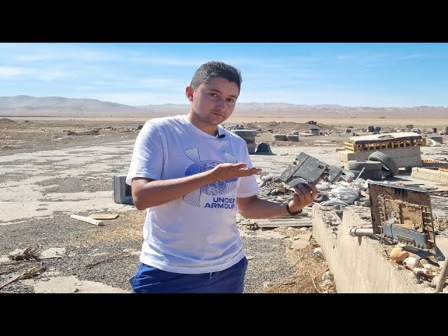 A FORMER NASA BASE IN THE CHILEAN DESERT