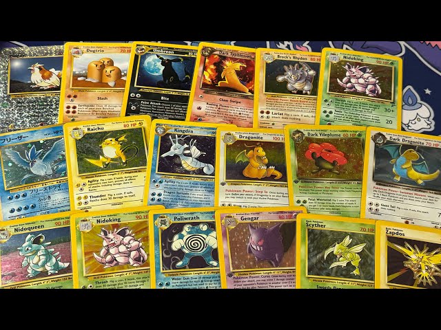 Huge Wotc Vintage Pokémon Card Binder From eBay!