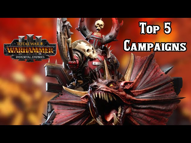 Top 5 Best Legendary Lord Campaigns, Patch 6.0 - Total War: Warhammer 3 Immortal Empires