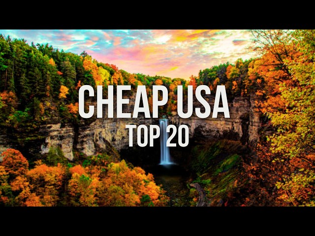 20 INSANELY CHEAP Destinations for Budget Travel in the USA