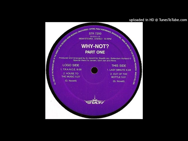 B1 - Why Not - Last Minute