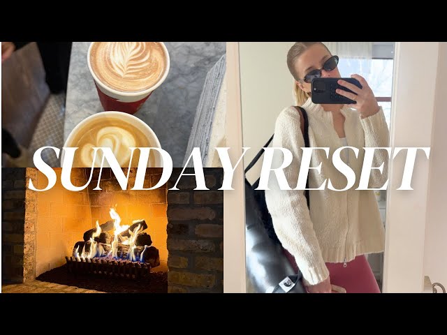 Sunday Reset Vlog | How I Prep For the Week + Catching up