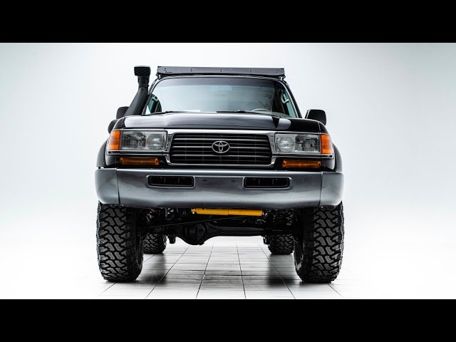 1997 Toyota Land Cruiser FZJ80 Lifted with Recent Restoration