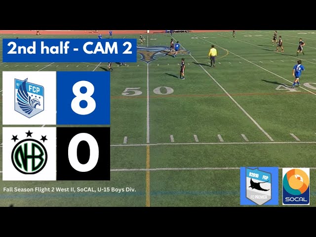 (VR180-CAM2) FC Premier Stingrays vs NHB 2010B 2nd Half