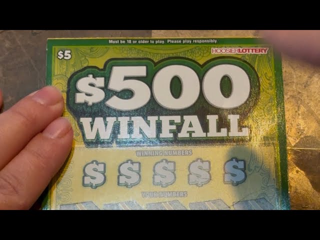 Winfall scratch off tickets..