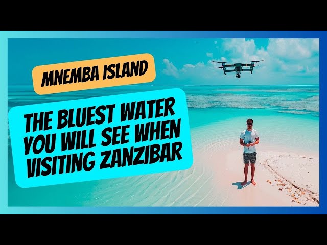 Discover Zanzibar's Hidden Gem: Mnemba Island's Unreal Sandbank From Above! | Must-See Drone Footage