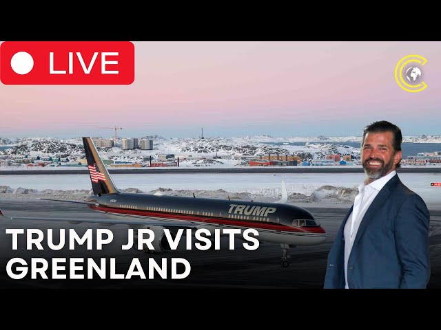 LIVE | Trump Jr Visits Greenland | Greenland Ownership Escalates | CLRCUT