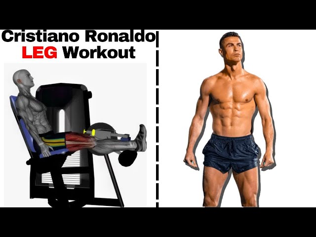 CRISTIANO RONLADO Insane Leg Workout 💪🔥 | Get Rid Of Your Chicken Legs⚡💯