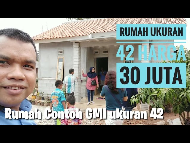 BUKAN HOAX Rumah Ukuran 42 Harga 30 Juta