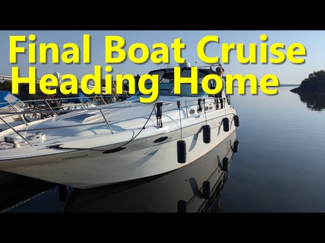 Overnight Cruising Getaway - Heading Home From Port of Orillia