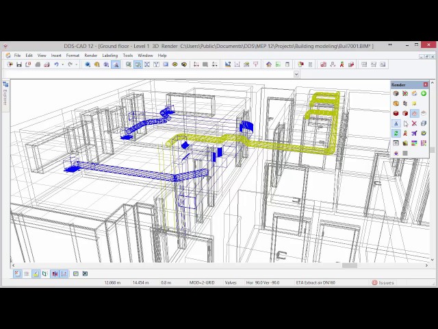 DDS-CAD 12 - Getting Started: Ventilation System Design (5/8)