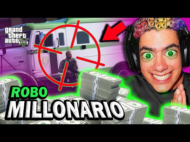 HOY ES EL DIA EN DONDE LA BANDA SE HACE MILLONARIA EN GTA 5 CON ESTE ROBO.. | TheDonato Naguara Vice