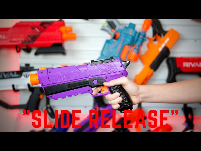 How To Do The "Slide Release" Trick On Your Nerf Guns #shorts