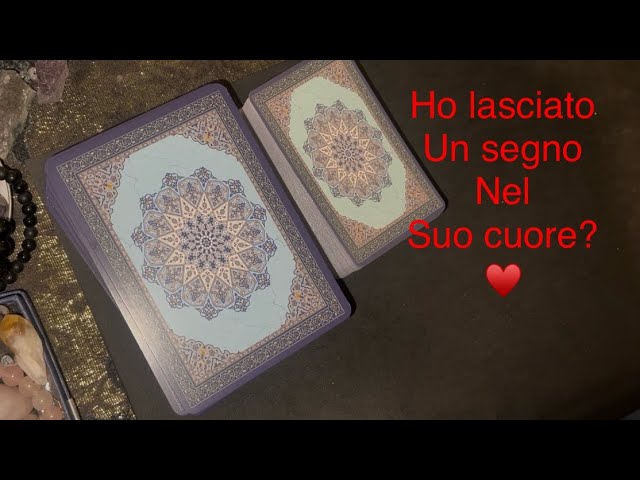 Ho lasciato un segno nel suo cuore?♥️