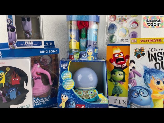 Disney Pixar Inside Out Toy Collection Unboxing Review | Inside Out Bing Bong Action Figure