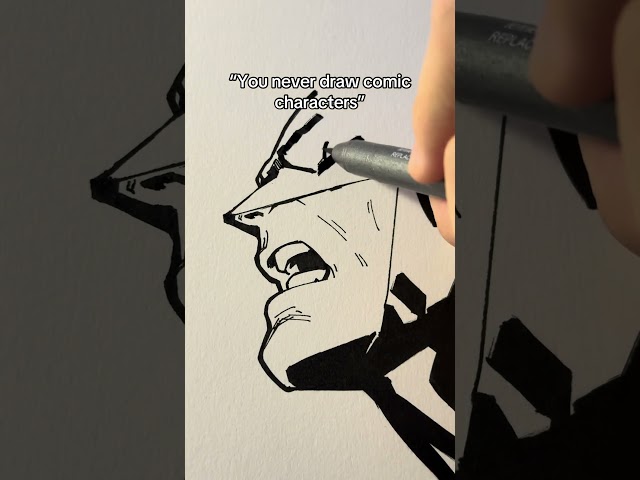 Drawing comic character || Jmarron